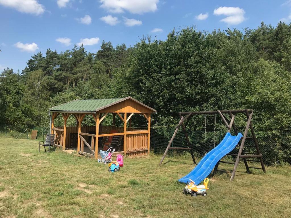 Lesny Zaulek Villa Łagów Eksteriør billede